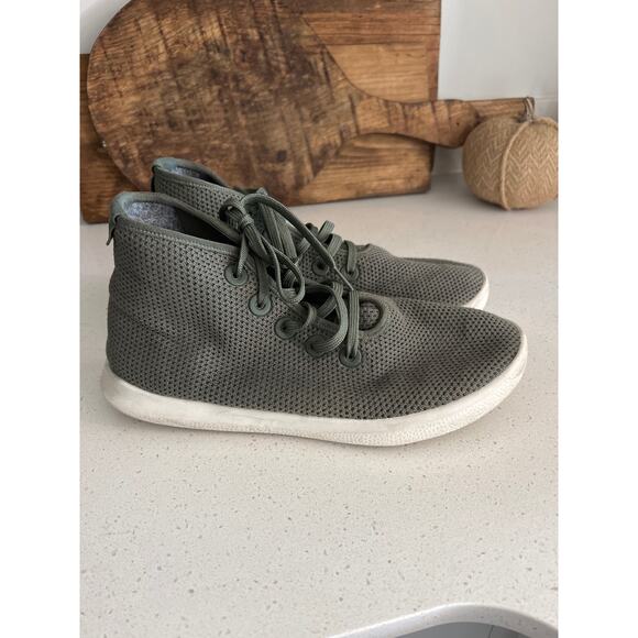 Allbirds mens size 10 olive green sneakers - Picture 1 of 4